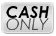 cash only image